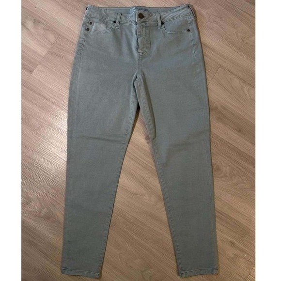 Liverpool Jeans Company Denim - Liverpool Jeans Company Relaxed Ankle Skinny Jeans Slate Blue Women Size 8